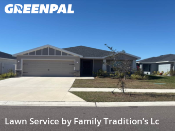 Lawn Cutin Riverview,33579,Lawn Maintenance by Family Tradition’s Lc, work completed in Feb , 2026