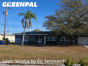 Lawn Carein Clearwater,33755,Grass Cutting by Etc Services Fl, work completed in Mar , 2026