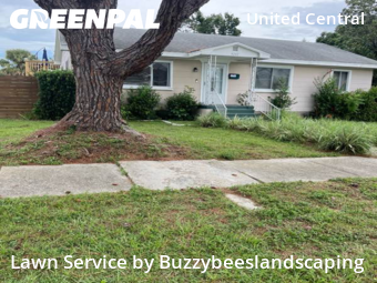 Lawn Mowing Servicein St Petersburg,33713,Lawn Maintenance by Buzzybeeslandscaping, work completed in Jun , 2026