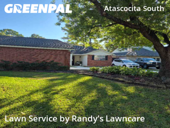 Yard Mowingin Atascocita,77346,Yard Mowing by Randy's Lawncare , work completed in Dec , 2025