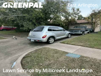 Lawn Upkeep in Arlington, 76014, Yard Cutting by Millcreek Landscape, work completed in Nov , 2025