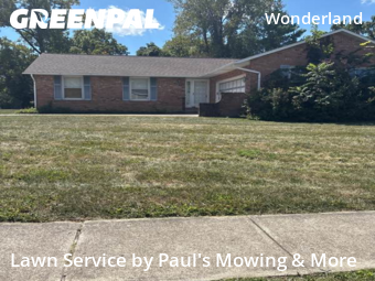 Yard Care in Gahanna, 43230, Backyard Mowing by Paul's Mowing & More, work completed in Oct , 2025