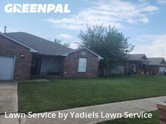 Lawn Maintenancein Moore,73160,Yard Cutting by Yadiels Lawn Service, work completed in Oct , 2025