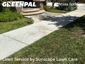 Lawn mowing work completed in Irvine, CA