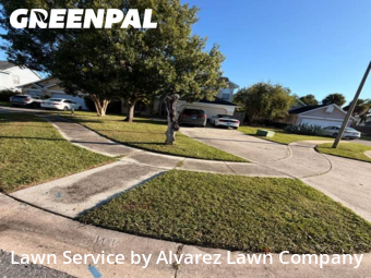 Backyard Mowing in Lake Mary, 32746, Lawn Services by Alvarez Lawn Company, work completed in Nov , 2025