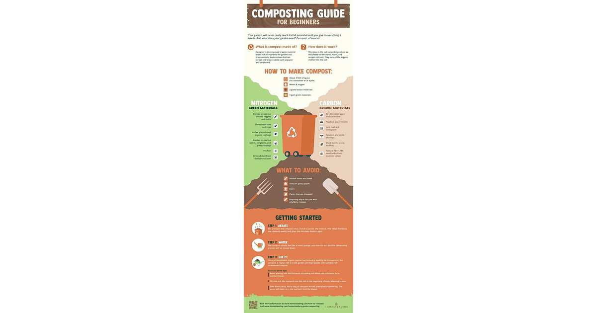 Composting Guide For Beginners (An Illustrated Guide) | GreenPal