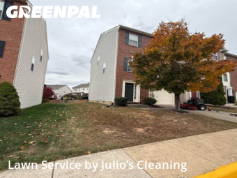 Yard Management in Leesburg, 20176, Lawn Mowing by Julio’s Cleaning, work completed in Dec , 2025