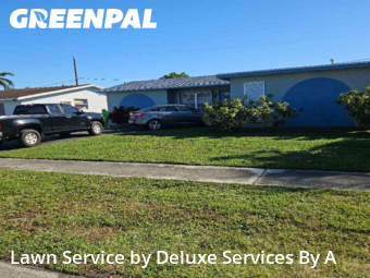 Lawn Carein Sunrise,33322,Yard Cutting by Deluxe Services By A, work completed in Dec , 2025