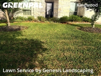 Lawn Care Servicein Porter,77365,Lawn Cutting by Genesis Landscaping, work completed in Jun , 2026