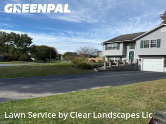Grass Cutin Cicero,13039,Lawn Service by Clear Landscapes Llc, work completed in Dec , 2025