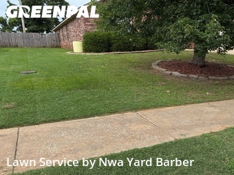 Lawn mowed in Rogers, 72758