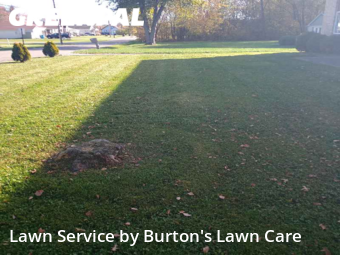 Lawn Mowing in Boardman, 44512, Grass Care by Burton's Lawn Care, work completed in Nov , 2025