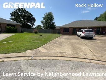 Lawn mowed in Bryan, 77807