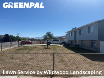 Property Maintenance in West Valley City, 84120, Front Yard Mowing by Wildwood Landscaping , work completed in Nov , 2025