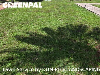 Yard Cuttingin Pembroke Pines,33029,Lawn Cutting by DUN-RITE LANDSCAPING, work completed in Jun , 2026