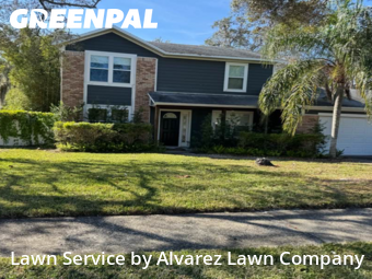 Lawn Cuttingin Pine Hills,32818,Grass Cutting by Alvarez Lawn Company, work completed in Dec , 2025
