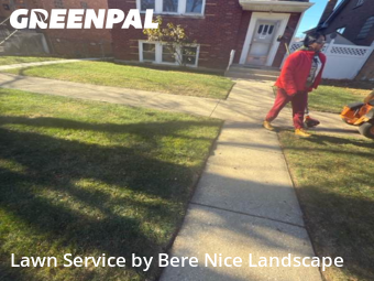 Lawn Mowing in Berwyn, 60402, Landscaping Maintenance by Bere Nice Landscape, work completed in Dec , 2025