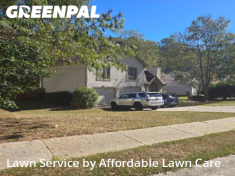 Yard Services in Powder Springs, 30127, Front Yard Mowing by Affordable Lawn Care, work completed in Nov , 2025