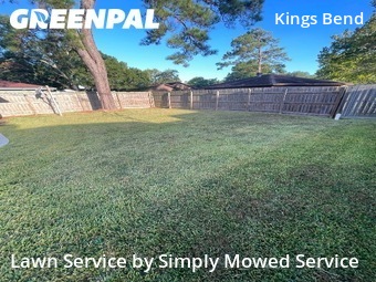 Yard Mowingin Baytown,77521,Grass Cut by Simply Mowed Service, work completed in Mar , 2026