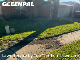 Yard Cuttingin Grand Prairie,75052,Lawn Maintenance by Top Tier Trim Lawncare, work completed in Nov , 2025