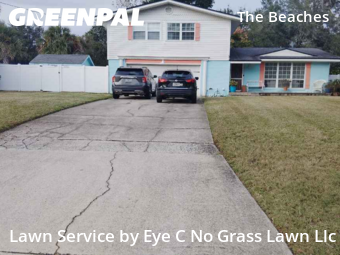 Yard Cuttingin Jacksonville Beach,32250,Lawn Care Service by Eye C No Grass Lawn Llc, work completed in Dec , 2025