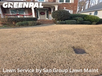 Lawn Cuttingin Lawrenceville,30043,Lawn Cut by Sao Group Lawn Maint, work completed in Jan , 2026