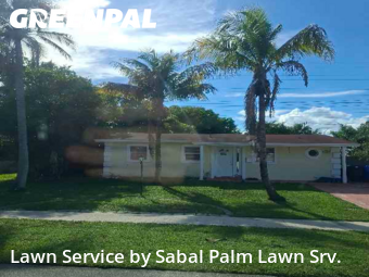 Lawn Mowing in North Lauderdale, 33068, Weed Trimming by Sabal Palm Lawn Srv., work completed in Nov , 2025