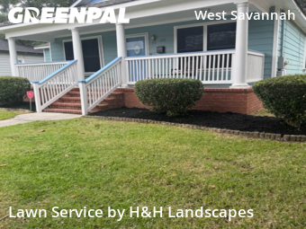 Garden Trimming in Savannah, 31415, Lawn Cutting by H&H Landscapes, work completed in Nov , 2025