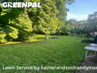 Lawn Mowing Servicein Arlington Heights,60005,Lawn Care by Fatherandsonhandyman, work completed in Dec , 2025