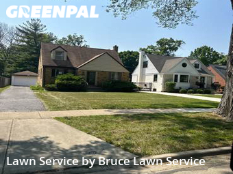 Weekly Mowing in River Forest, 60305, Mowing Services by Bruce Lawn Service, work completed in Dec , 2025