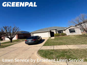 Lawn mowed in Grand Prairie, 75052