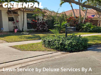 Lawn Mowin Plantation,33322,Lawn Mowing by Deluxe Services By A, work completed in Jun , 2026