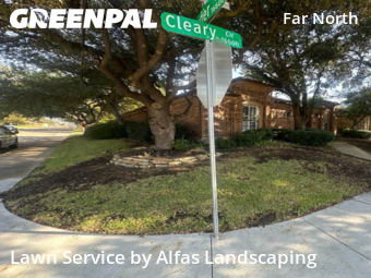Lawn Care Servicein Dallas,75248,Lawn Maintenance by Alfas Landscaping, work completed in Nov , 2025
