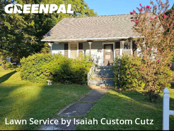 Lawn Cuttingin Kannapolis,28081,Grass Cut by Isaiah Custom Cutz, work completed in Oct , 2025