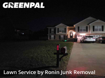 Lawn Care Servicein Clarksville,37040,Lawn Mow by Ronin Junk Removal , work completed in Oct , 2025