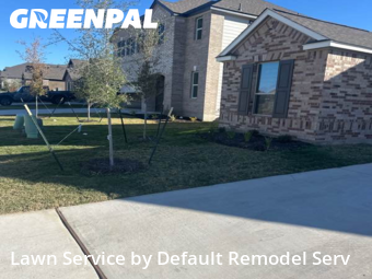 Backyard Mowing in Georgetown, 78628, Turf Services by Default Remodel Serv, work completed in Nov , 2025