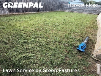 Lawn Mowing Servicein Fort Worth,76244,Yard Cutting by Green Pastures, work completed in Jun , 2026