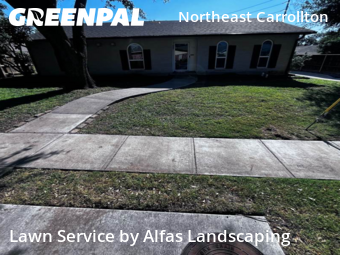 Yard Upkeep in Carrollton, 75007, Yard Services by Alfas Landscaping, work completed in Oct , 2025