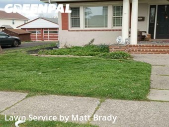 Lawn Cutting in Abington, 19001, Lawn Work by Matt Brady, work completed in Nov , 2025