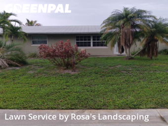 Lawn Management in Palm City, 34990, Garden Trimming by Rosa's Landscaping , work completed in Nov , 2025