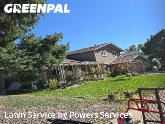 Lawn Mowingin Broomfield,80020,Lawn Maintenance by Powers Services, work completed in Nov , 2025