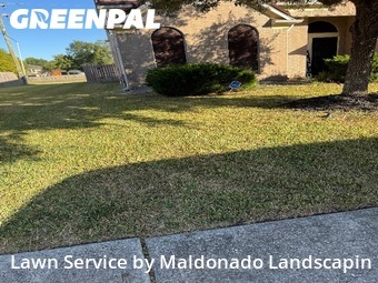 Grass Cutin Humble,77346,Lawn Care by Maldonado Landscapin, work completed in Dec , 2025