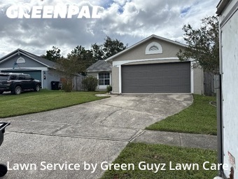 Lawn Mowingin Apopka,32703,Yard Cutting by Green Guyz Lawn Care, work completed in Nov , 2025