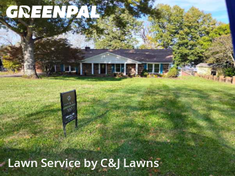 Lawn Cutting in Gallatin, 37066, Weekly Mowing by C&J Lawns, work completed in Nov , 2025