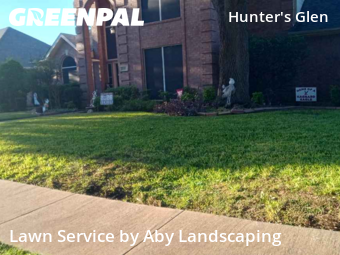 Lawn Mowin Plano,75023,Lawn Maintenance by Aby Landscaping, work completed in Nov , 2025