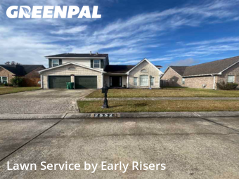 Weekly Mowing in Marrero, 70072, Lawn Maintenance by Early Risers, work completed in Dec , 2025