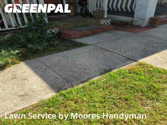 Lawn Mowing in Camden, 19934, Lawn Cutting by Moores Handyman, work completed in Nov , 2025