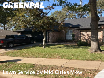 Grass Cutin Bedford,76021,Grass Cutting by Mid Cities Mow, work completed in Dec , 2025