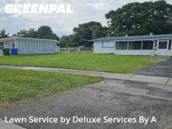 Lawn Mowing in Margate, 33063, Property Maintenance by Deluxe Services By A, work completed in Dec , 2025
