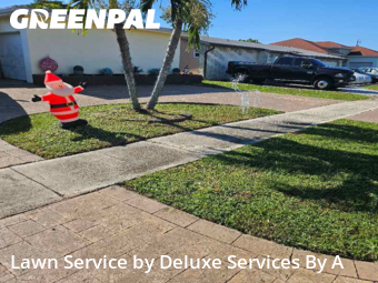 Grass Cutin Sunrise,33323,Lawn Care by Deluxe Services By A, work completed in Jun , 2026